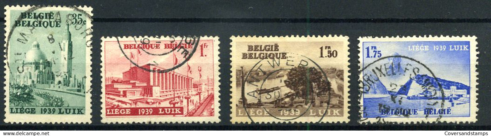 484/87 - Tentoonstelling Van Het Water Te Luik - Gest/ Obl / Used                              - Used Stamps