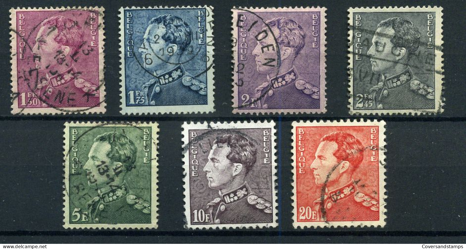 429/35 - Leopold III - Gest/ Obl / Used                              - Used Stamps
