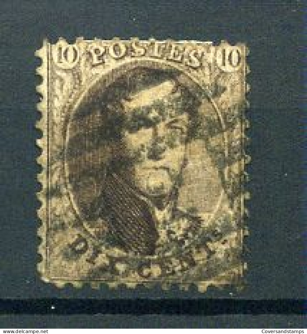 14 - Gest / Obl / Used   - 1863-1864 Medaillons (13/16)