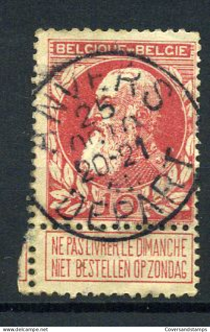 74 - Gest / Obl / Used  - Anvers (départ) - 1905 Thick Beard