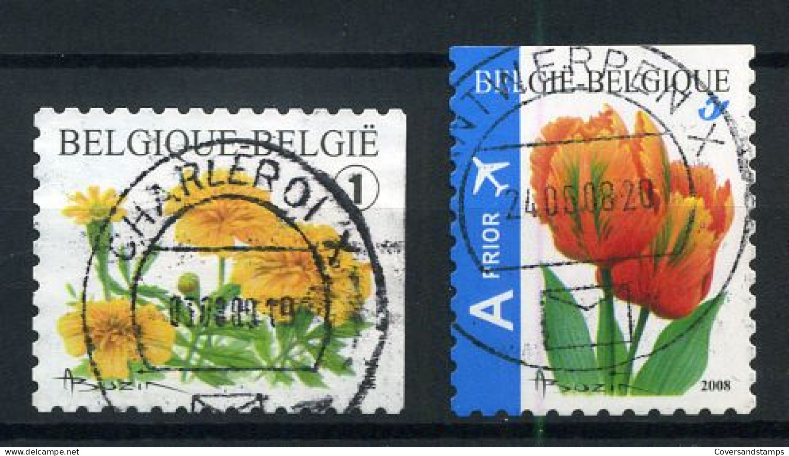 3785a/86 - Afrikaantje - André Buzin - Gest / Obl / Used - Used Stamps
