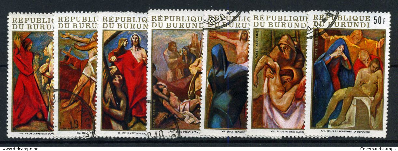 Royaume Du Burundi - PA129/35 - Gest / Obl / Used - Unused Stamps