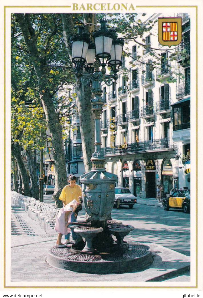 Cataluna -  BARCELONA - Font De Canaletes - Barcelona