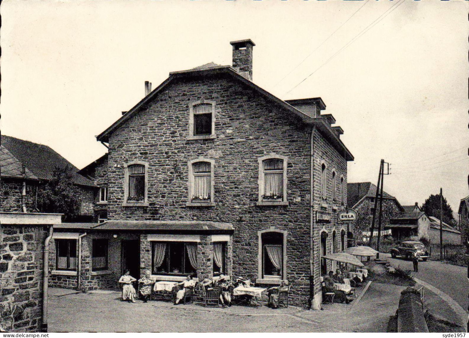 La Gleize : Hotel De La Fermette Propriétaire M. GEENEN, Animée - Stoumont