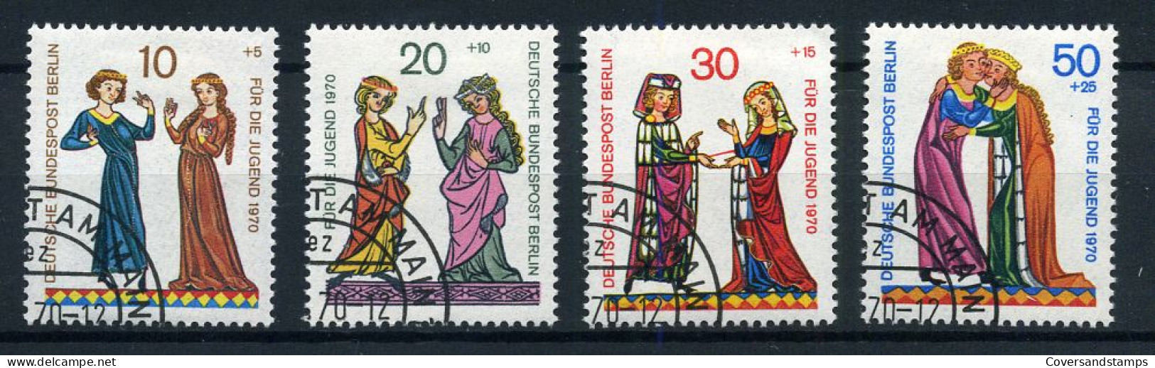 Bundespost Berlin - Mi 354/57  Gest / Obl / Used - Used Stamps