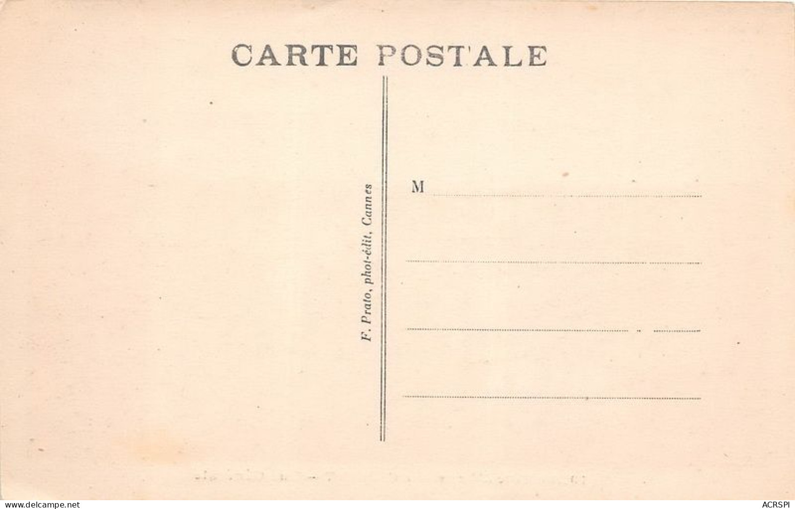 LE CANNET Vue Generale 18(scan Recto-verso) MA1018 - Le Cannet