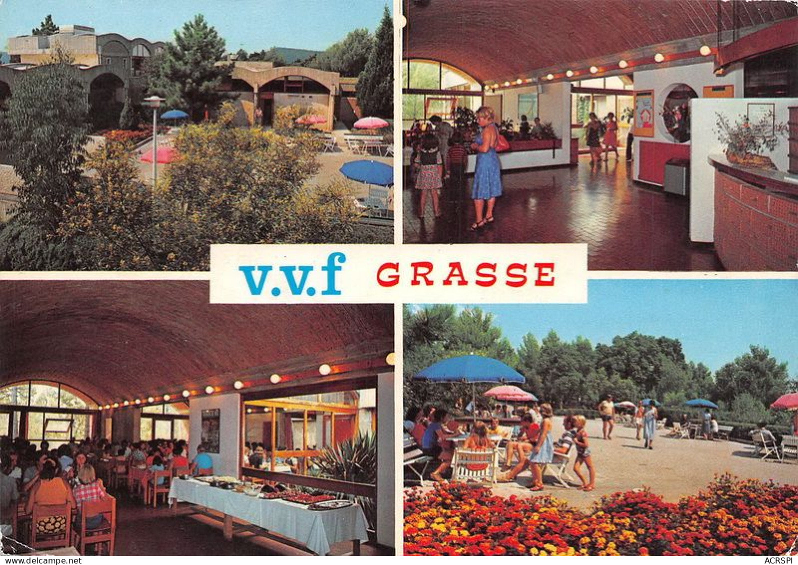 Village Vacances Familles GRASSE Exterieur Et Interieur De La Reception Salle A Manger 19(scan Recto-verso) MA1018 - Grasse