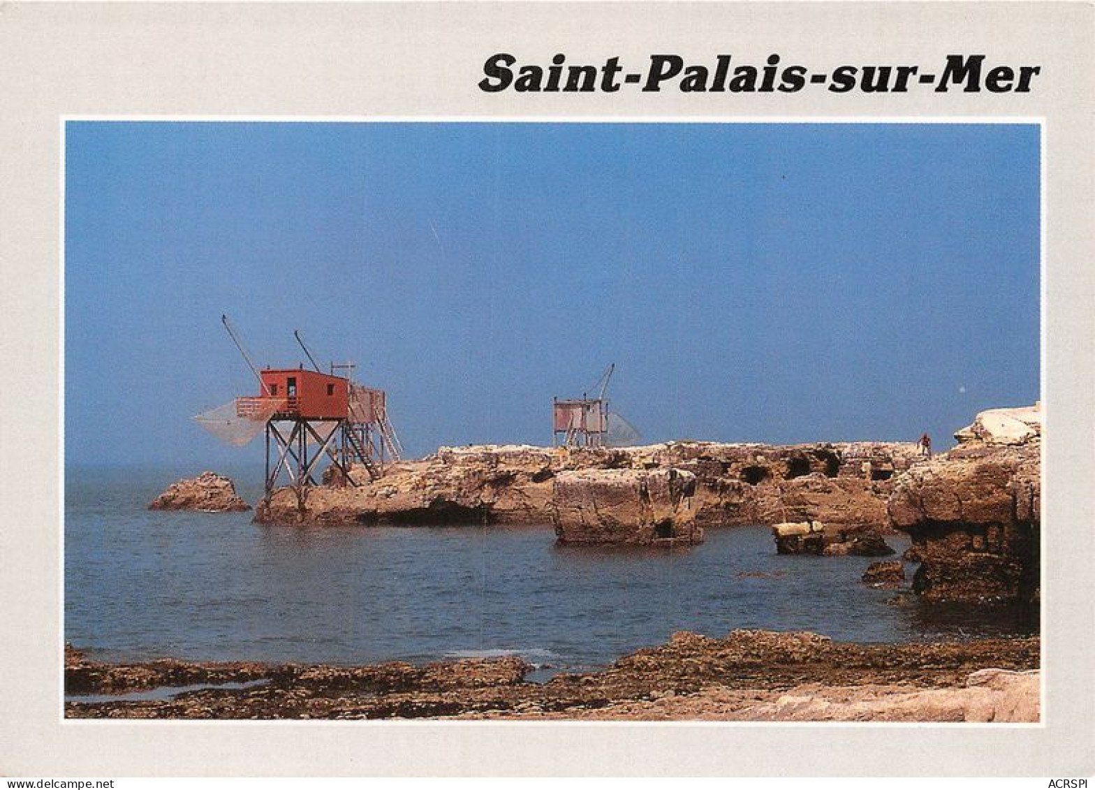 SAINT PALAIS SUR MER Carrelet Au Pont Du Diable 23(scan Recto-verso) MA1017 - Saint-Palais-sur-Mer