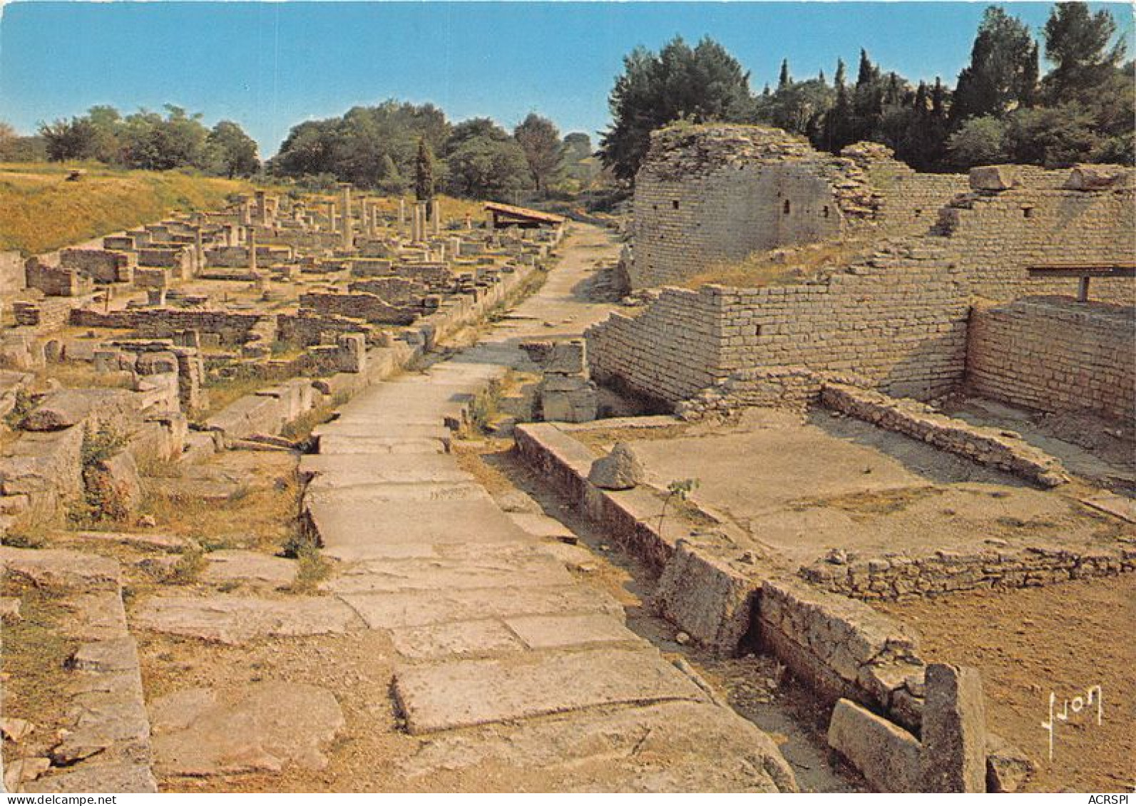 SAINT REMY DE PROVENCE La Ville Romaine De Glanum 1(scan Recto-verso) MA1013 - Saint-Remy-de-Provence