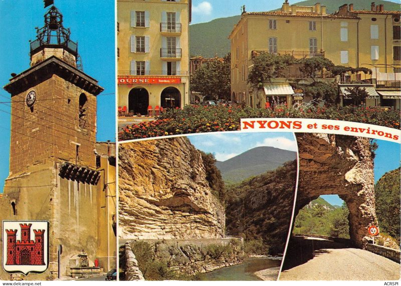 NYONS La Vallee De L Eygues Les Gorges De Trente Pas 27(scan Recto-verso) MA1012 - Nyons