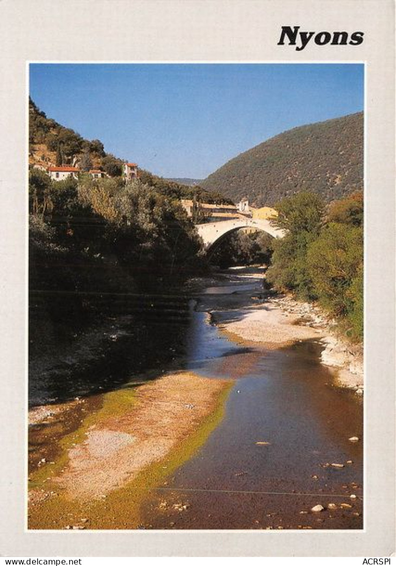 NYONS  Le Vieux Pont Sur L Aygues 30(scan Recto-verso) MA1010 - Nyons