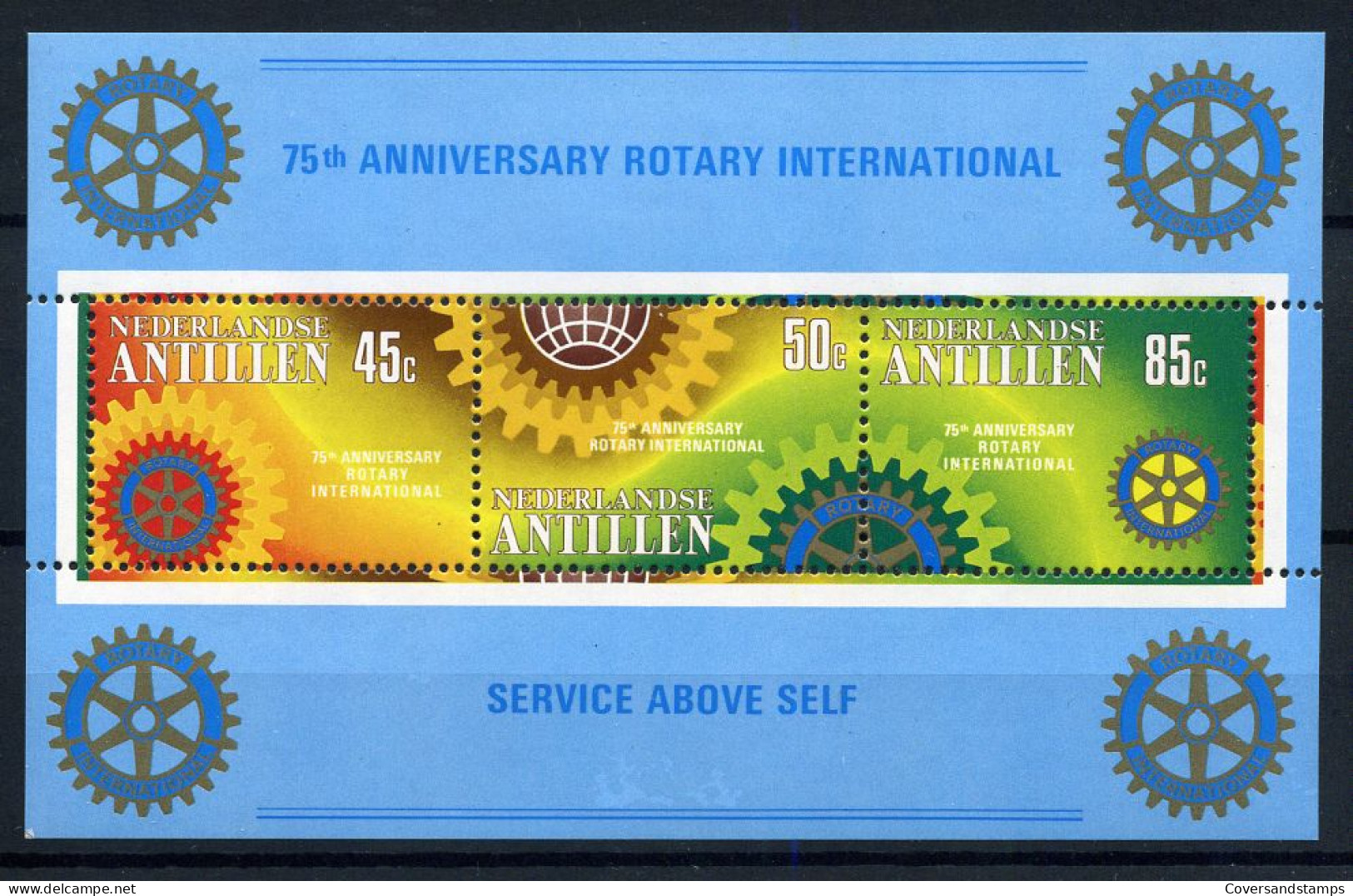 Nederlandse Antillen - 75th Anniversary Rotary International -  ** MNH - Curacao, Netherlands Antilles, Aruba
