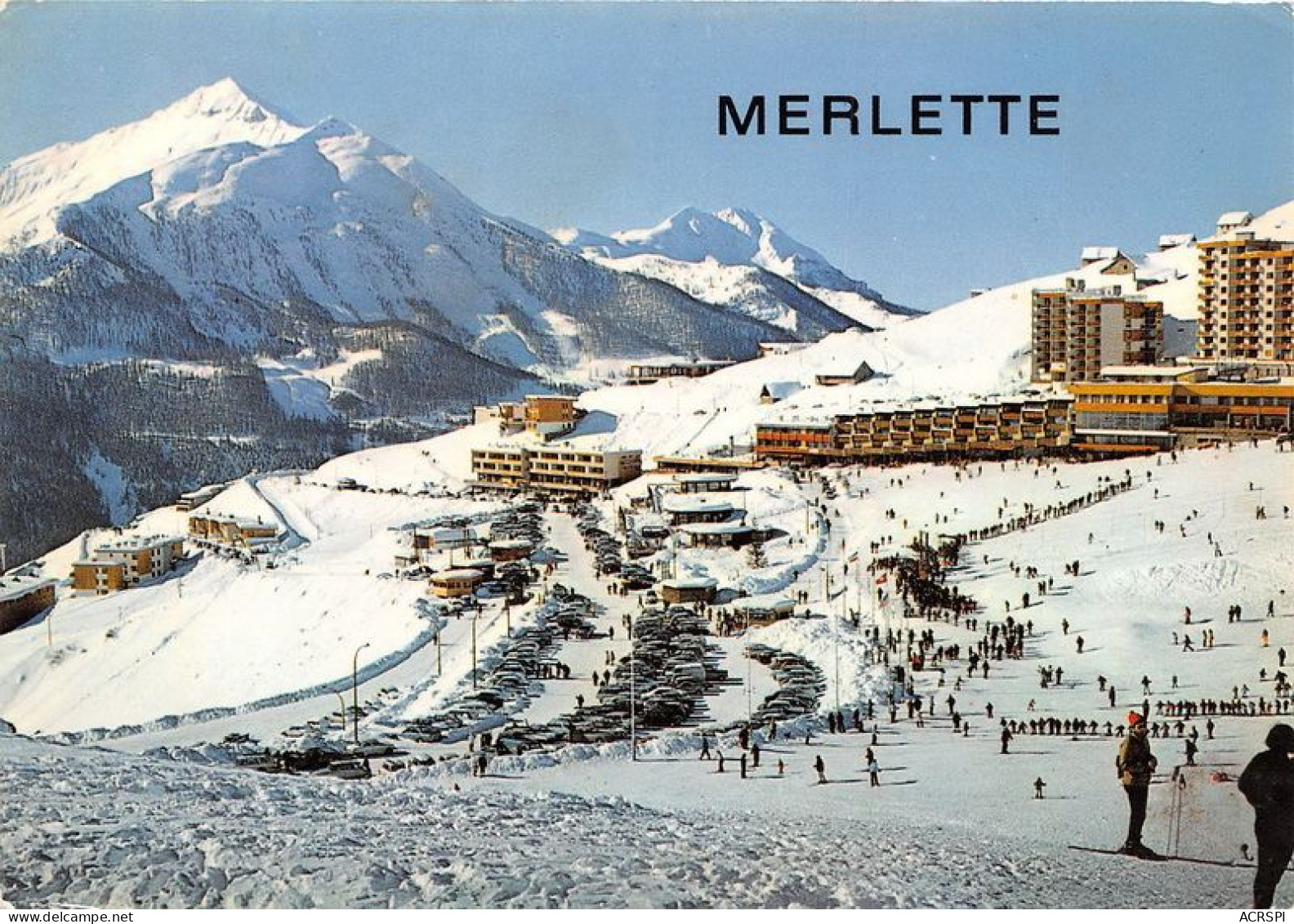 ORCIERES MERLETTE 1840 2650m Vue Sur La Station 1(scan Recto-verso) MA1000 - Orcieres