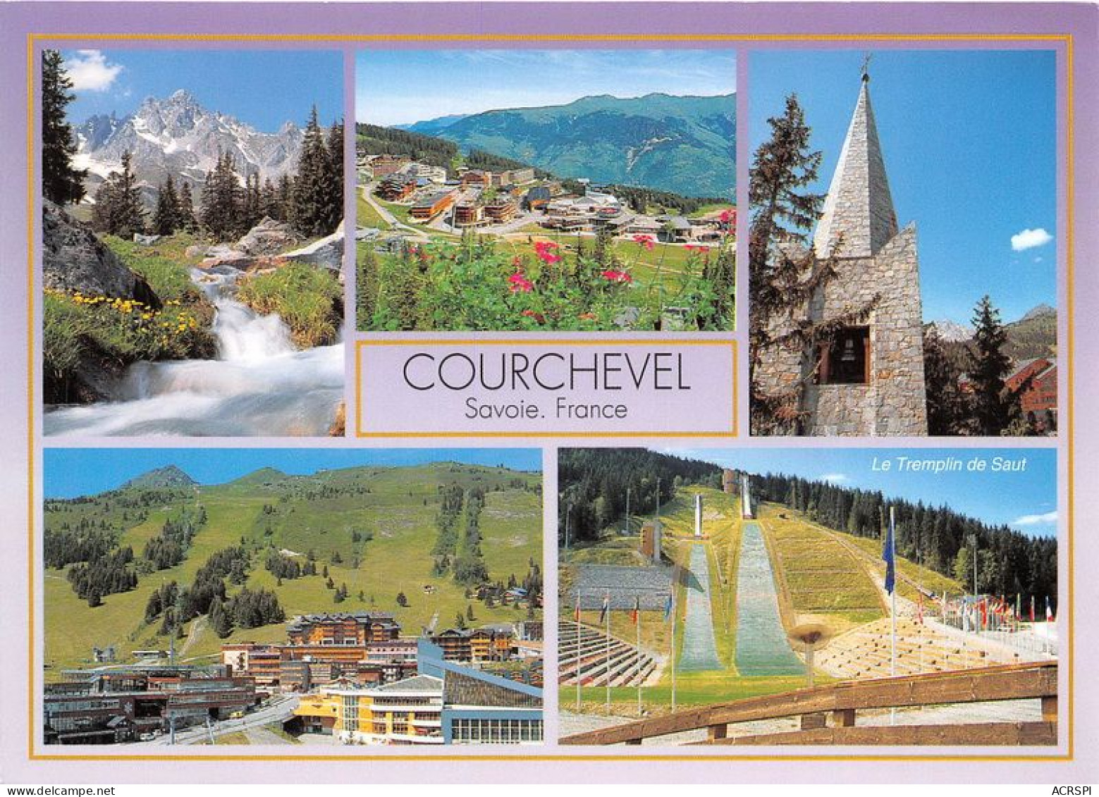 COURCHEVEL La Croix Du Verdon 15(scan Recto-verso) MA1036 - Courchevel
