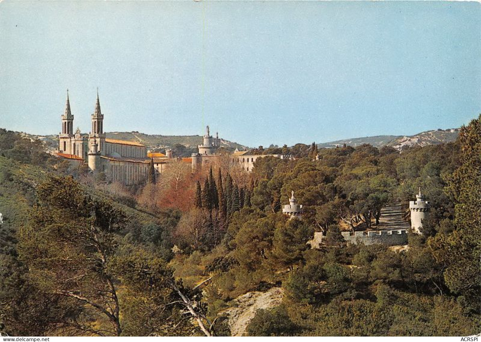 TARASCON Abbaye De Saint Michel De Frigolet Vue D Ensemble 6 (scan Recto-verso) MA1034 - Tarascon