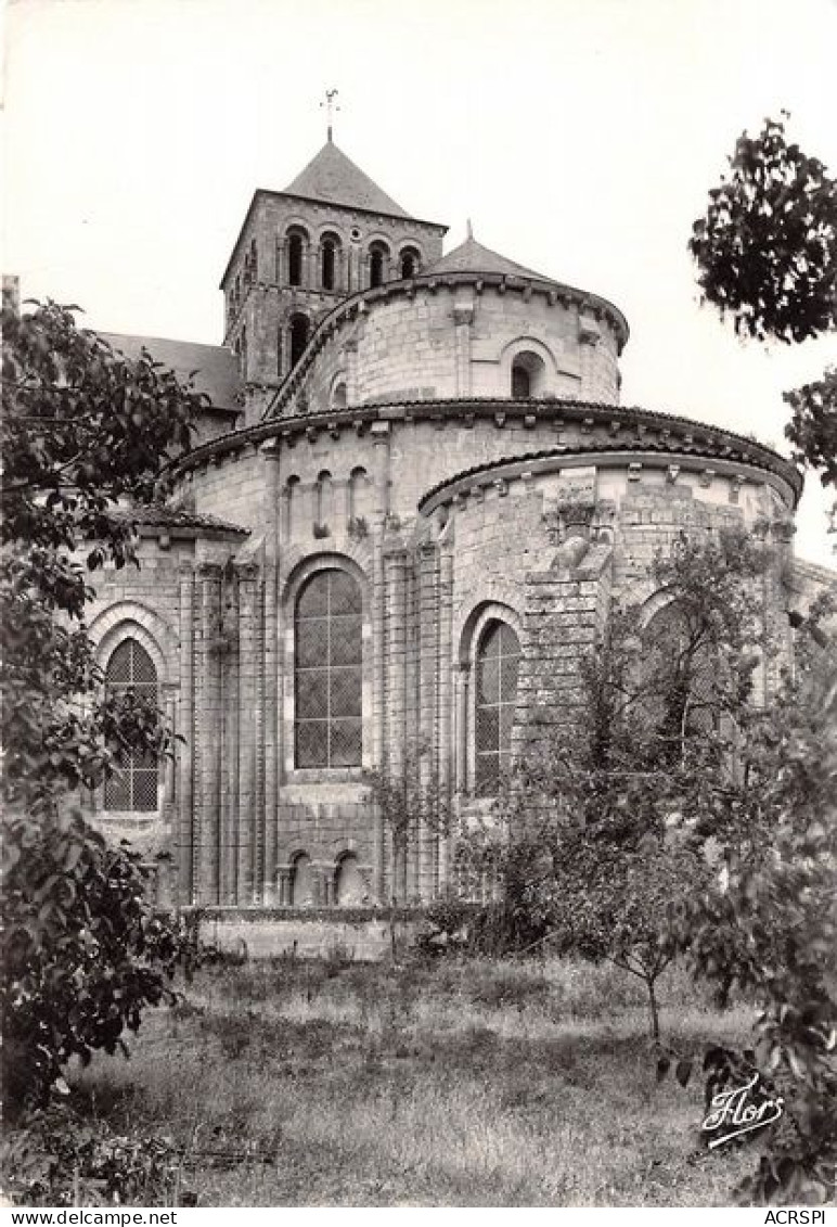 ST JOUIN DE MARNES L Eglise Abbatiale XIe XIIe S Le Chevet 4(scan Recto-verso) MA1025 - Saint Jouin De Marnes