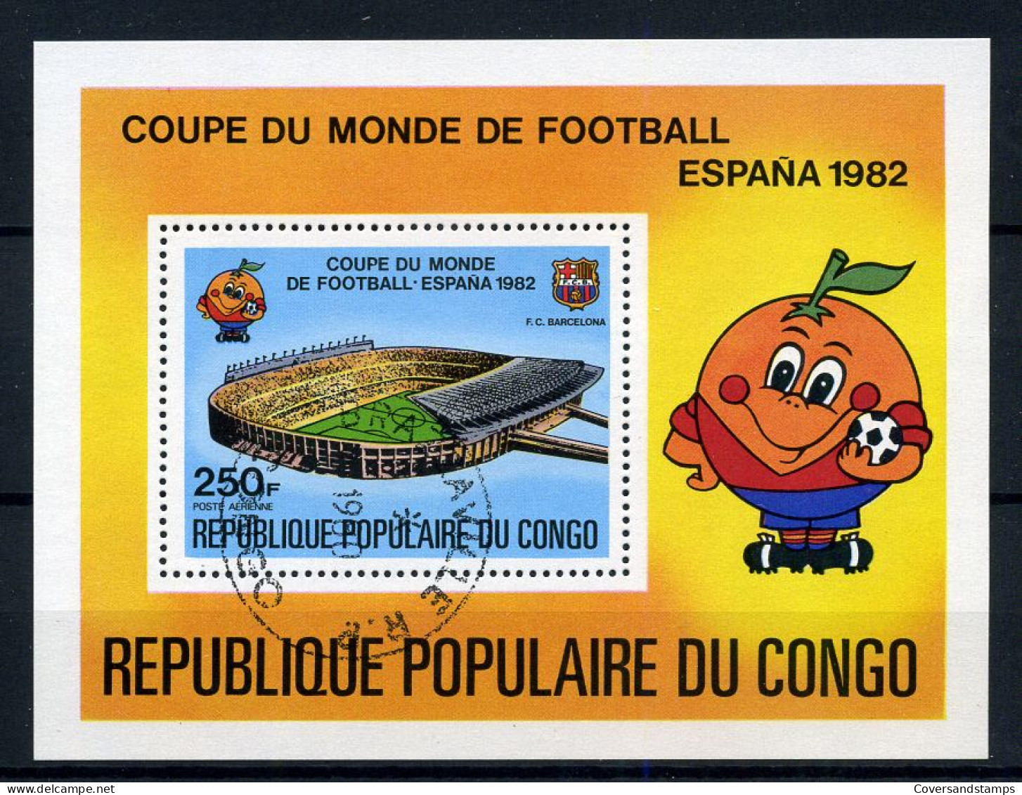 Rép. Populaire Du Congo - Coupe Du Monde De Football Espana 82 - 1982 – Espagne