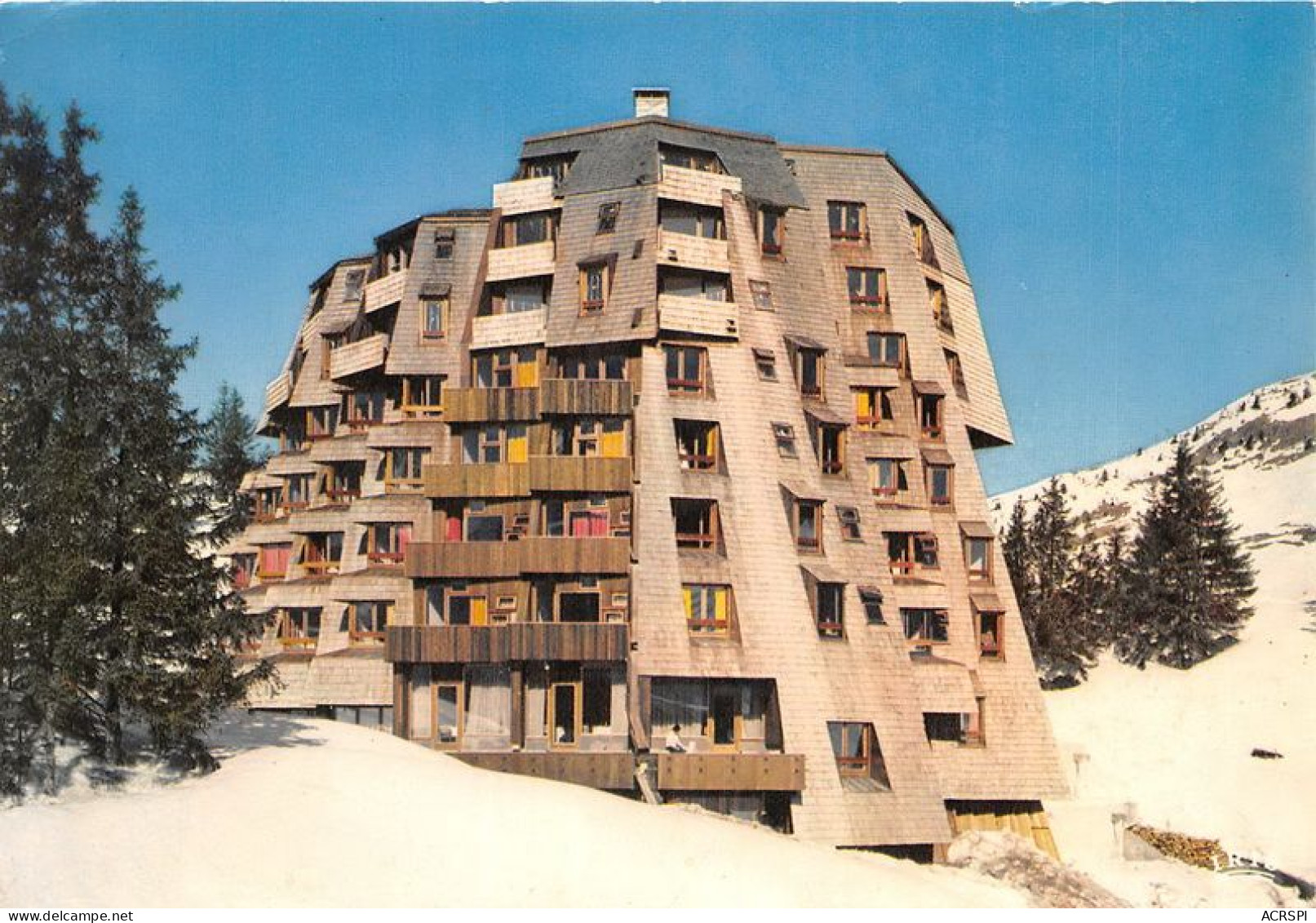 AVORIAZ 1800m HOTEL DES DROMONTS 21(scan Recto-verso) MA1055 - Avoriaz