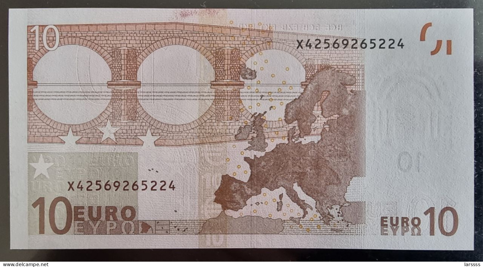 1 X 10€ Euro Trichet R017B5 X42569265224 - UNC - 10 Euro