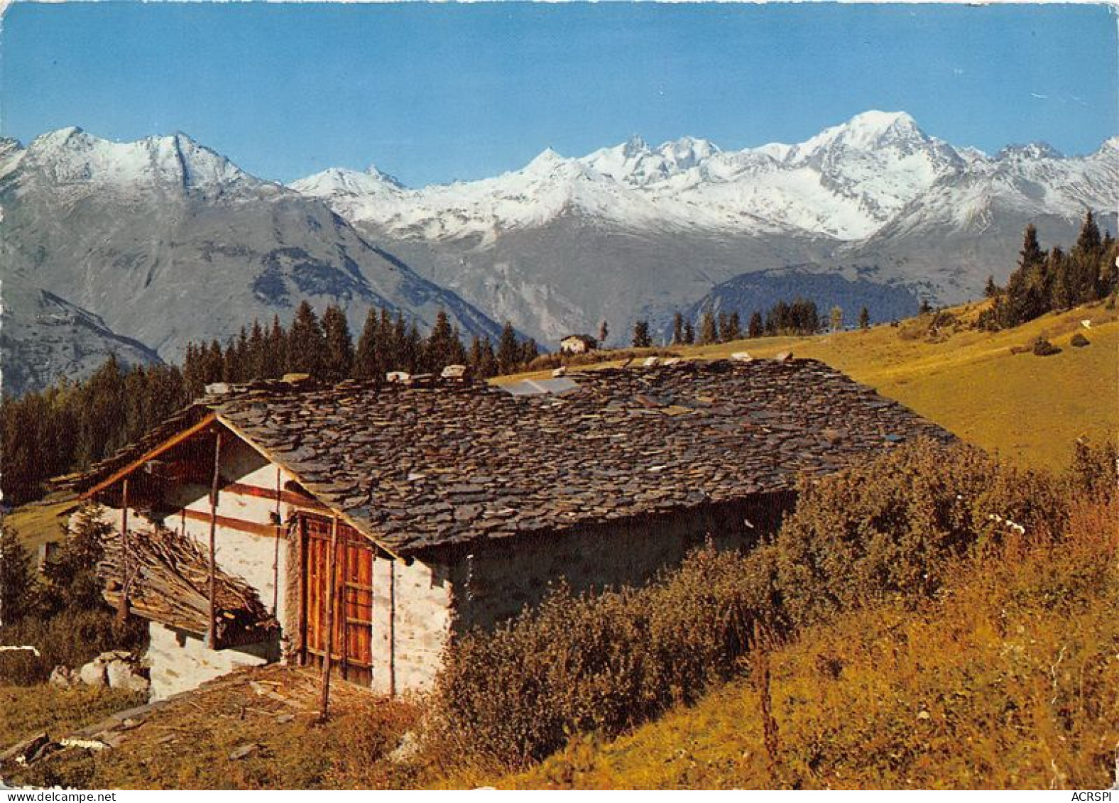 De BOURG ST MAURICE LES ARCS A PEISEY NANCROIX Par La Route Des Espagnols Pittoresque Paysage 1(scan Recto-verso) MA1051 - Bourg Saint Maurice