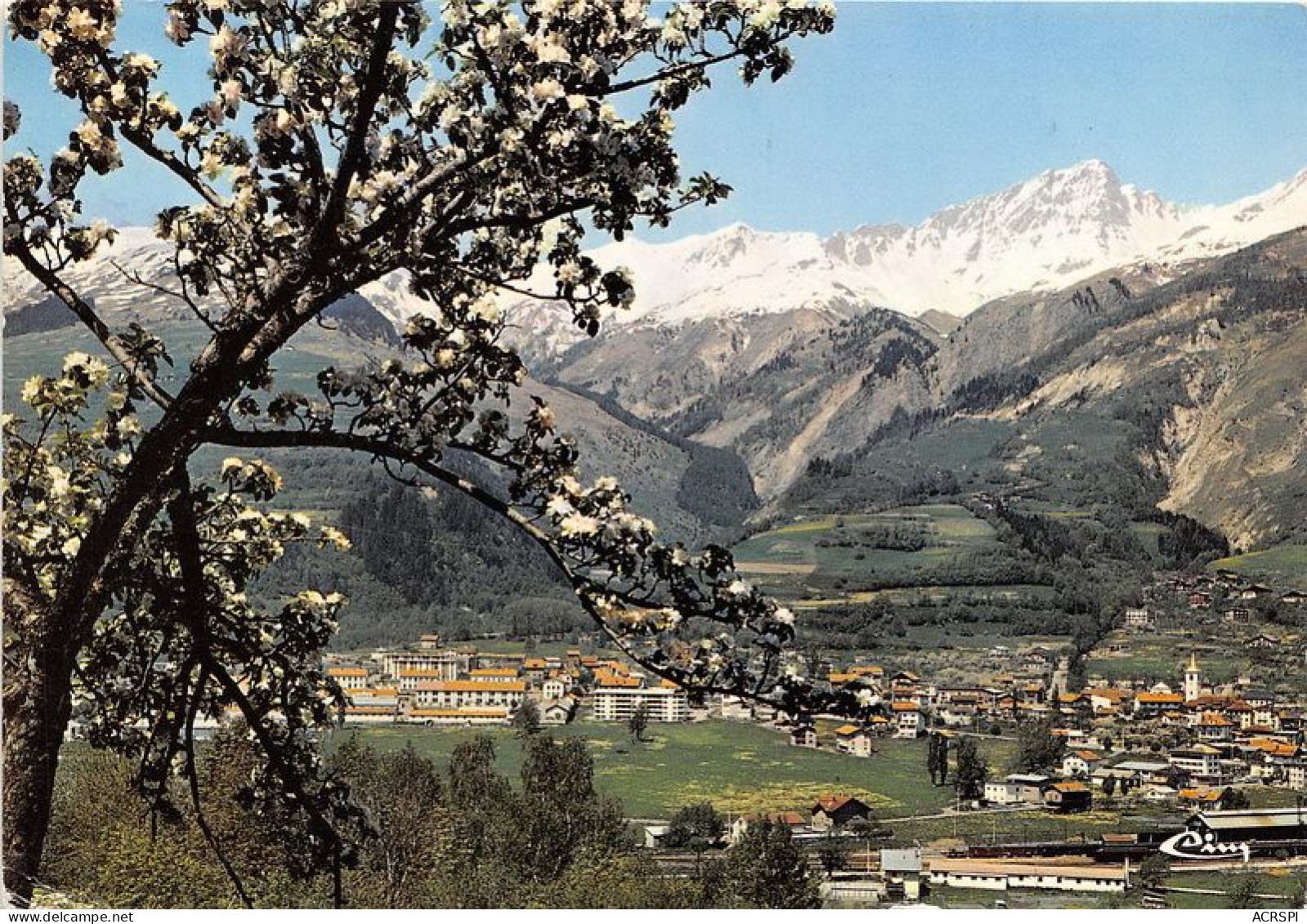 BOURG SAINT MAURICE Vue Generale Au Fond Le Roignais 6(scan Recto-verso) MA1051 - Bourg Saint Maurice