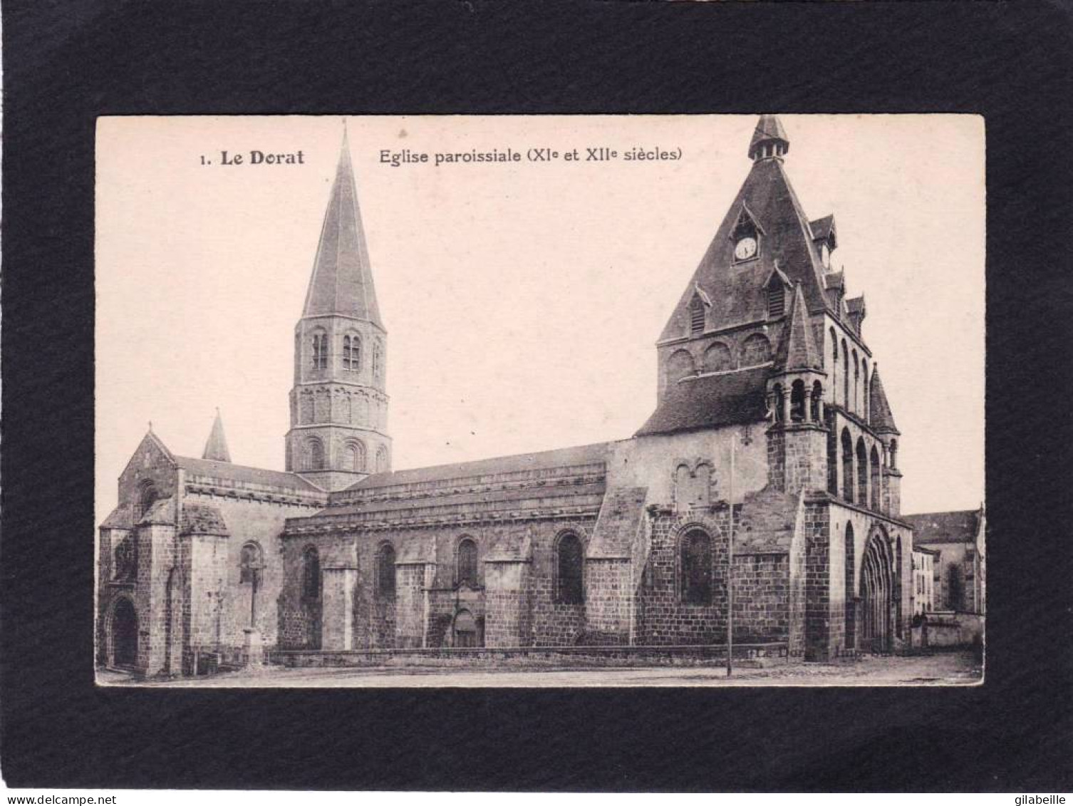 87 - Haute Vienne - LE DORAT -  Eglise Paroissiale - Le Dorat
