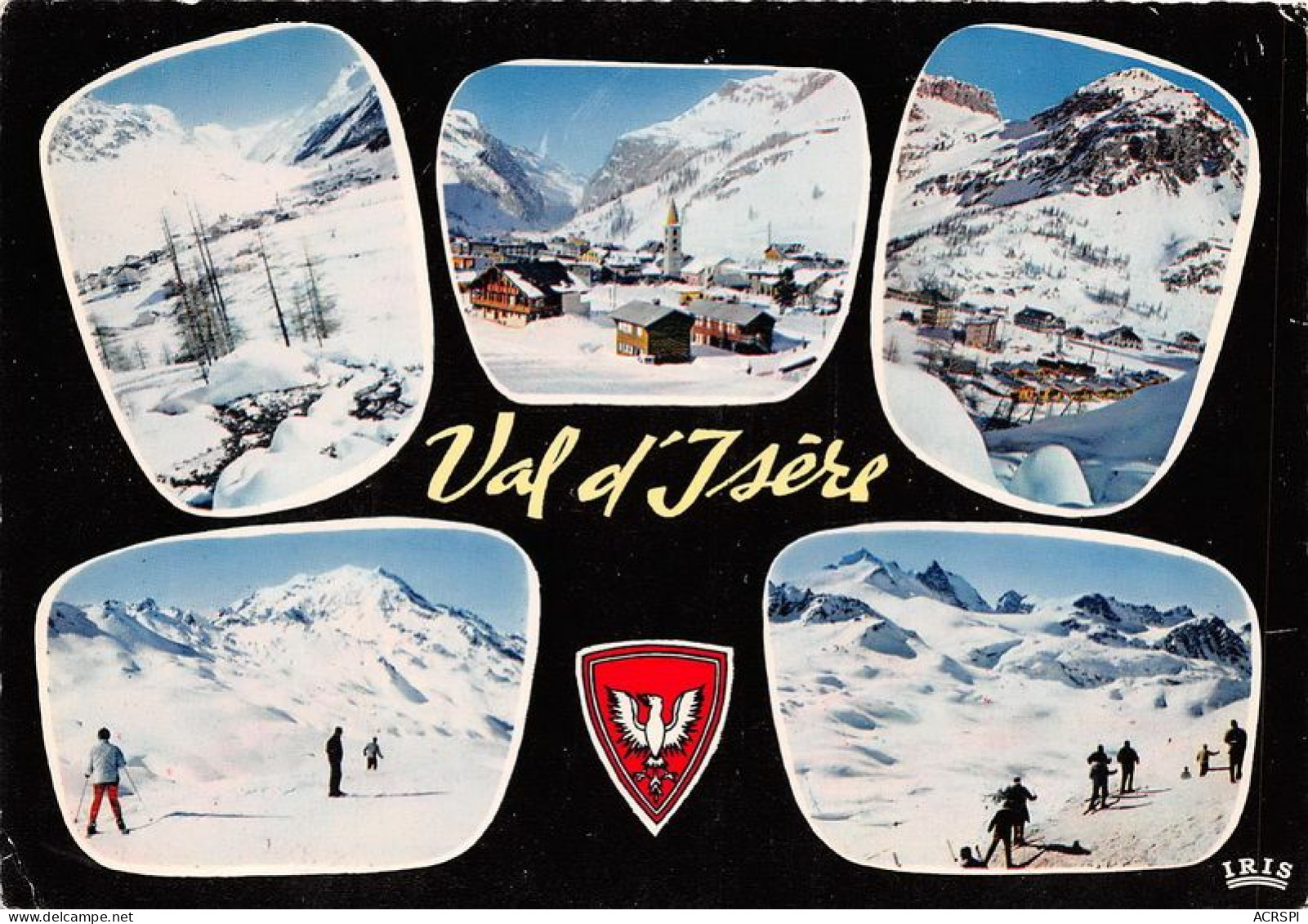 Val D Isere Vue Generale La Station Une Partie De La Station Les Tomeuses Et Dome De  Sache 30(scan Recto-verso) MA1047 - Val D'Isere