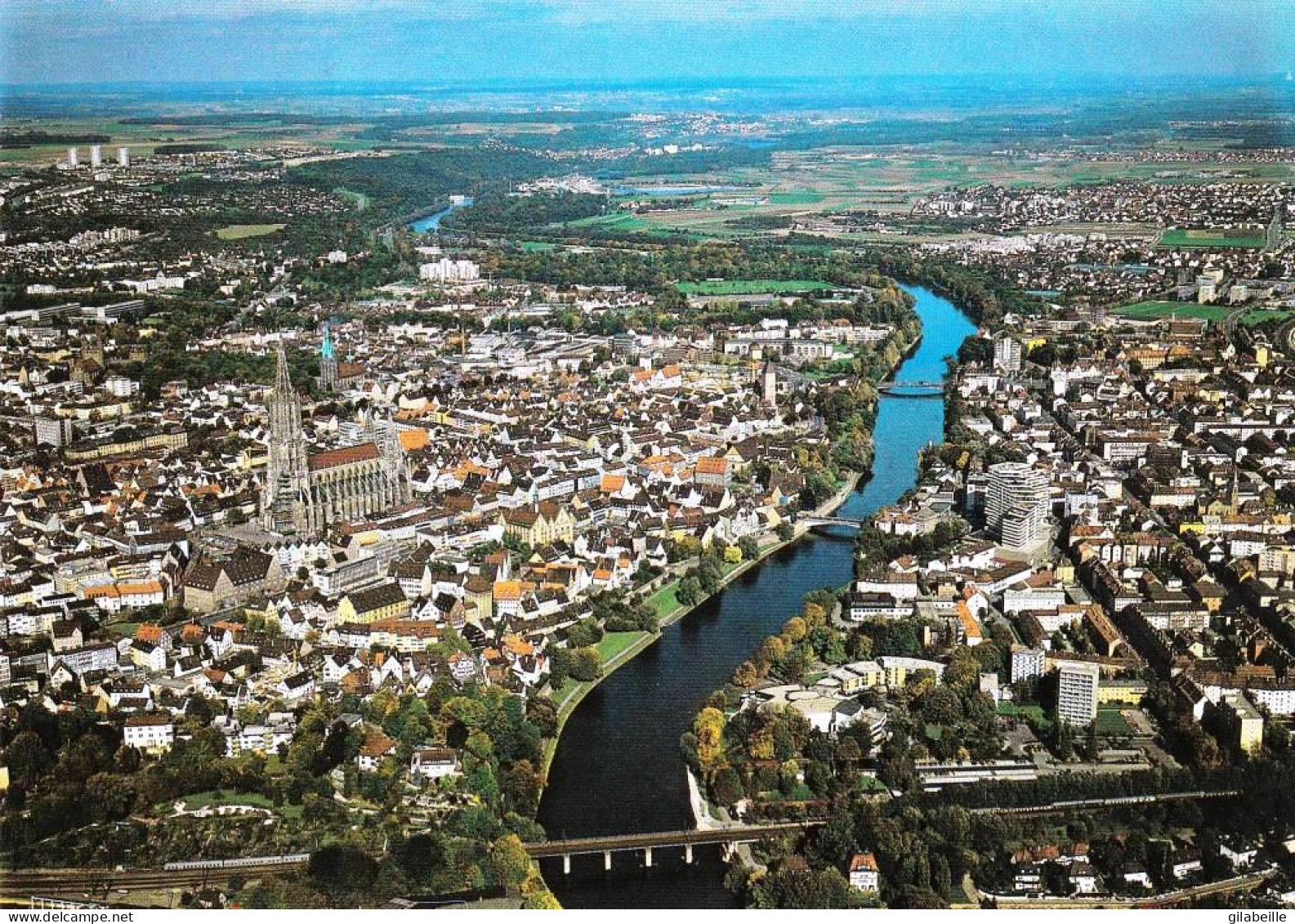 ULM An Der DONAU - Luftaufnahme - Ulm