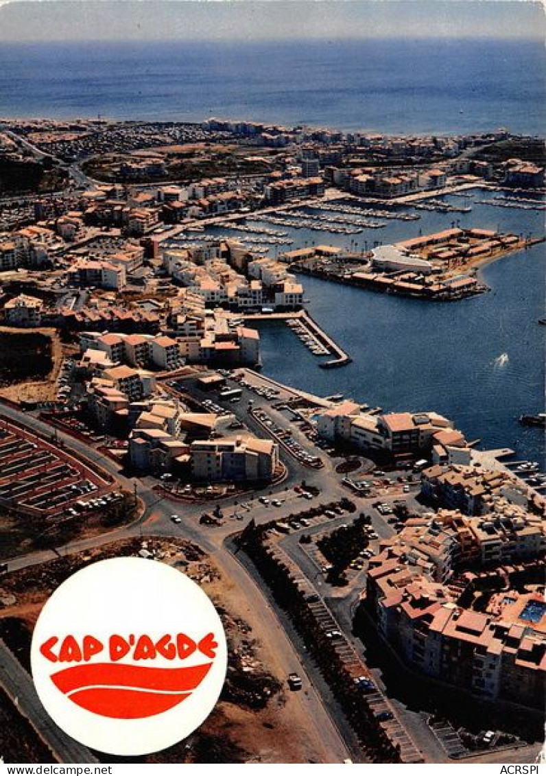 LE CAP D AGDE Vue  D ENSEMBLE DE LA STATION 2(scan Recto-verso) MA1041 - Agde