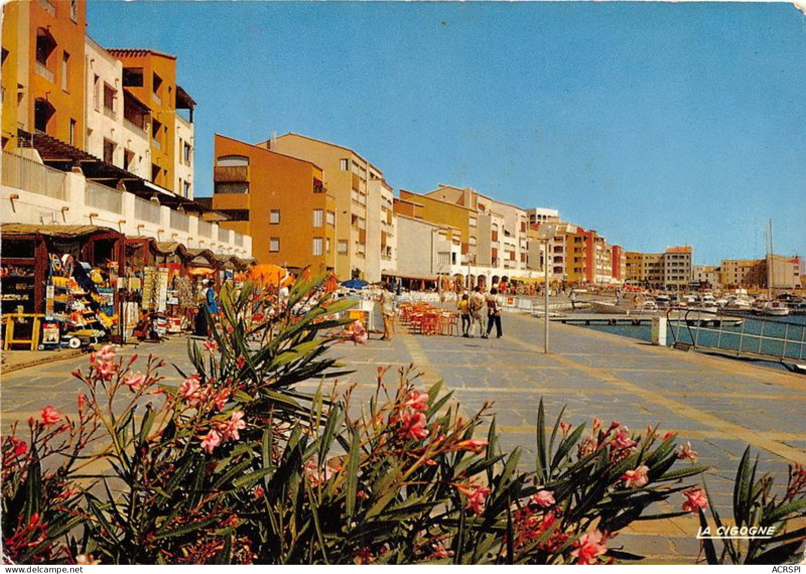 CAP D AGDE Les Quais 4(scan Recto-verso) MA1041 - Agde