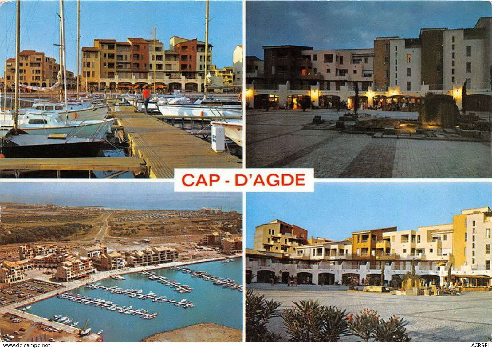 Station Du Bas Languedoc CAP D AGDE 11(scan Recto-verso) MA1041 - Agde