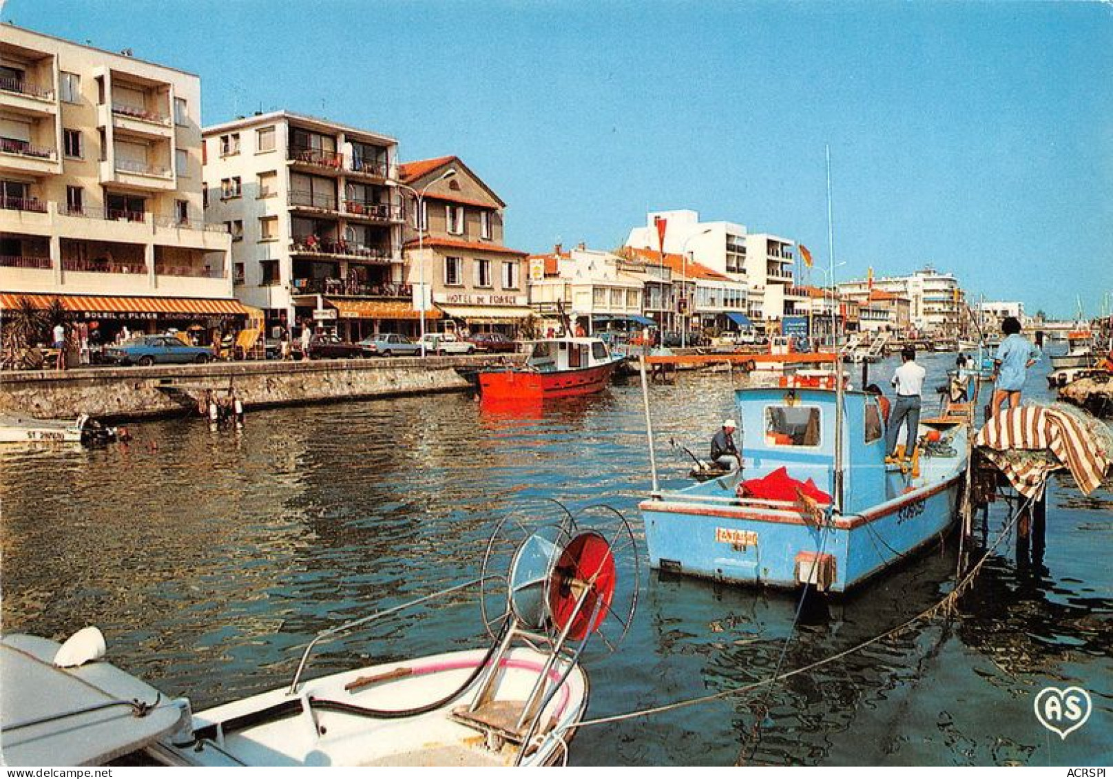 PALAVAS LES FLOTS Le Port Et La Rive Droite 1(scan Recto-verso) MA1040 - Palavas Les Flots