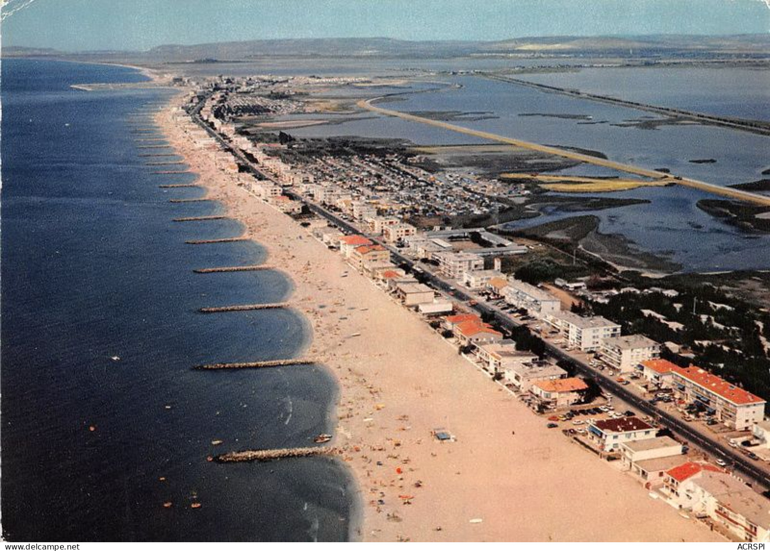 PALAVAS LES FLOTS L Avenue Saint Maurice Et Le Nouveau Port 5(scan Recto-verso) MA1040 - Palavas Les Flots