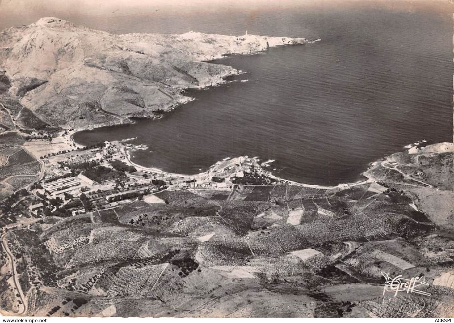 BANYULS Vue Aerienne Usines Paulilles 25(scan Recto-verso) MA1073 - Banyuls Sur Mer