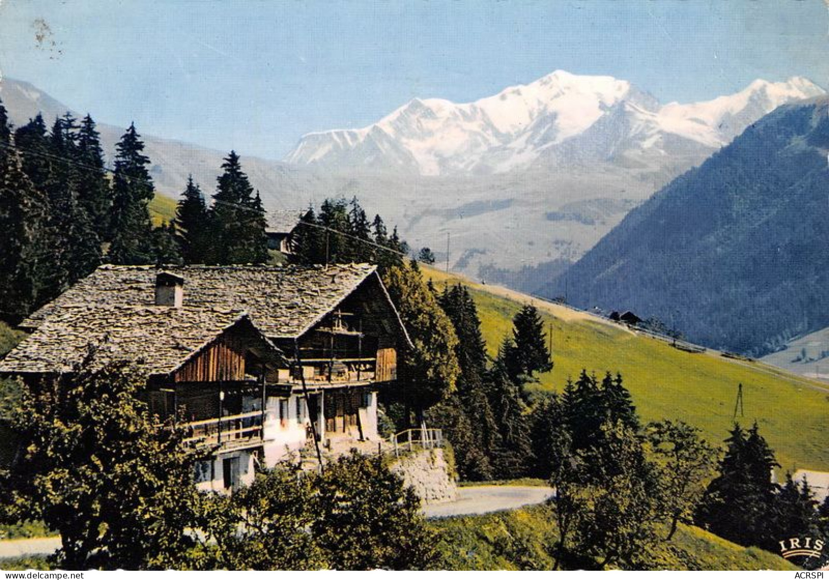 Le Mont Blanc Et Le Col Du Joly Depuis Hauteluce 17(scan Recto-verso) MA1072 - Chamonix-Mont-Blanc