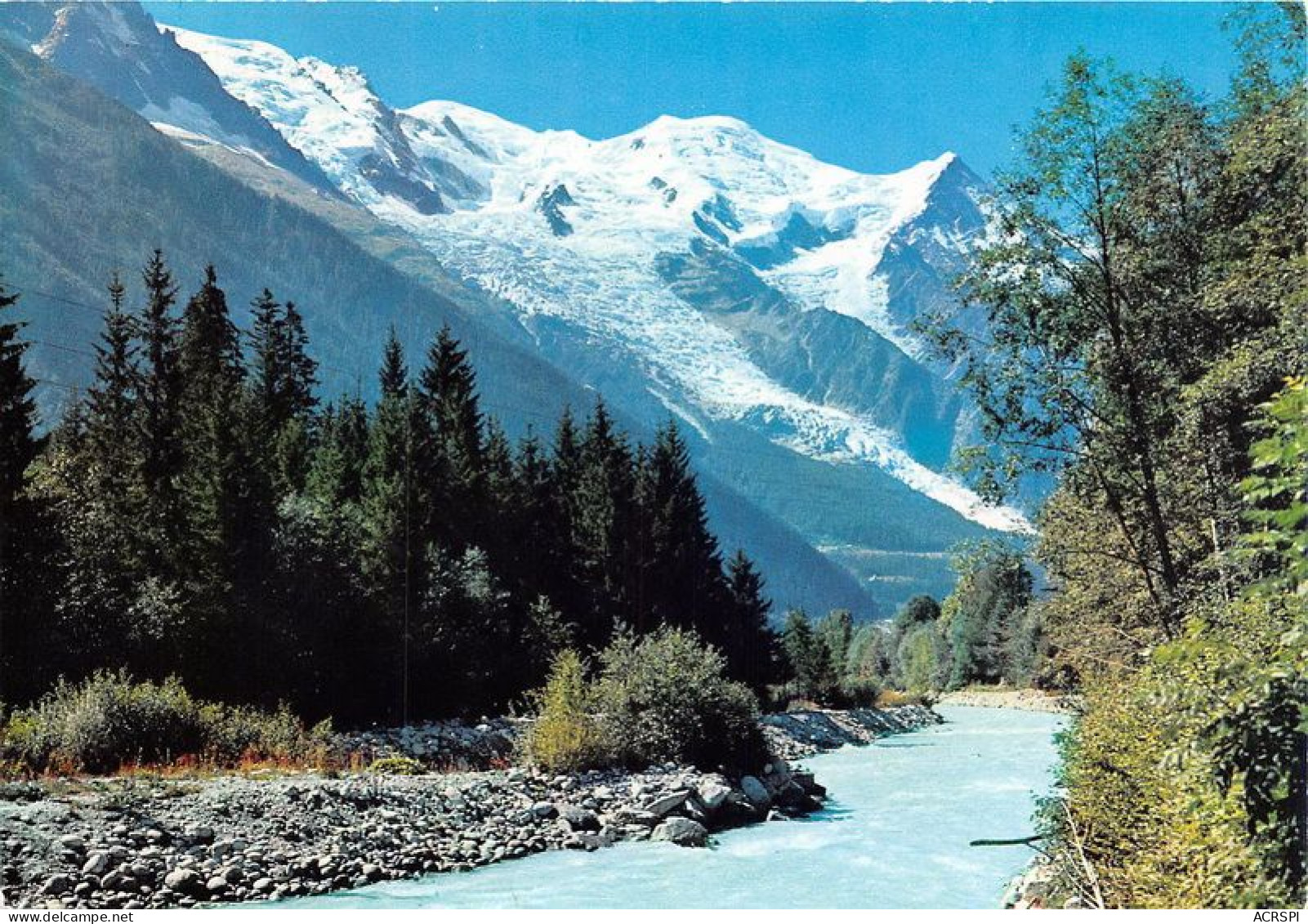 CHAMONIX MONT BLANC Torrent Arve Et Le Massif Du M Blanc 3(scan Recto-verso) MA1072 - Chamonix-Mont-Blanc