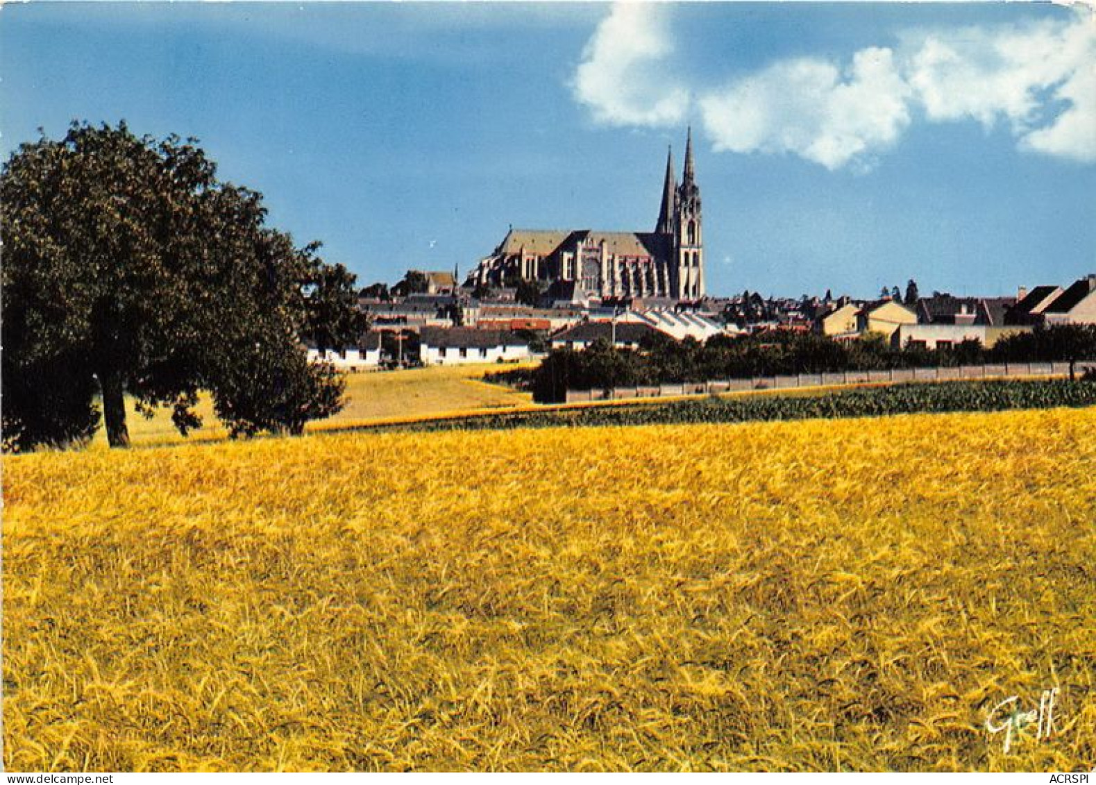 En Beauce La Cathedrale De CHARTRES 31(scan Recto-verso) MA1071 - Chartres
