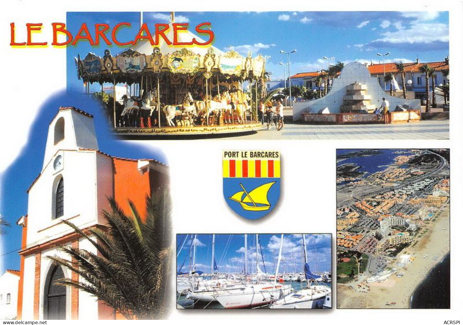 LE BARCARES Divers Aspects De 7(scan Recto-verso) MA1065 - Port Barcares