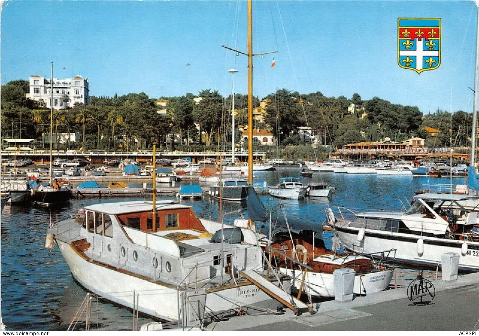 ANTIBES JUAN LE SPINS Le Port De La Gallice 16(scan Recto-verso) MA1060 - Juan-les-Pins