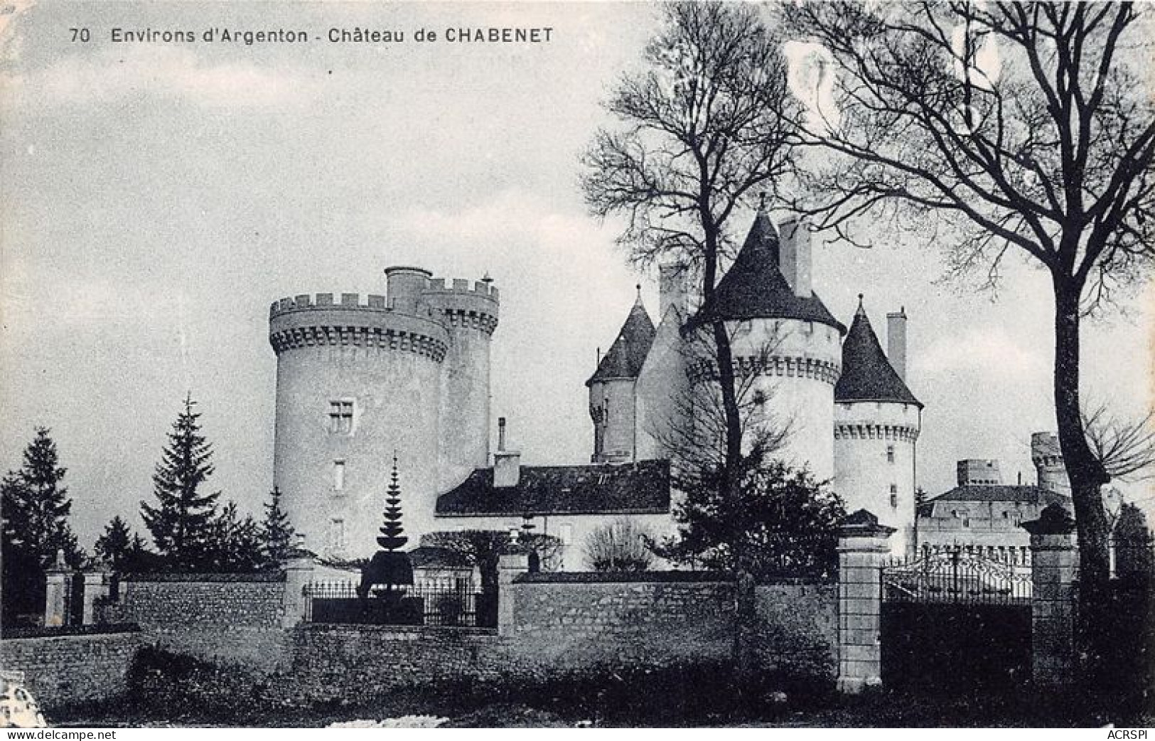 Environs D ARGENTON Chateau De CHABENET 30(scan Recto-verso) MA1098 - Argentat