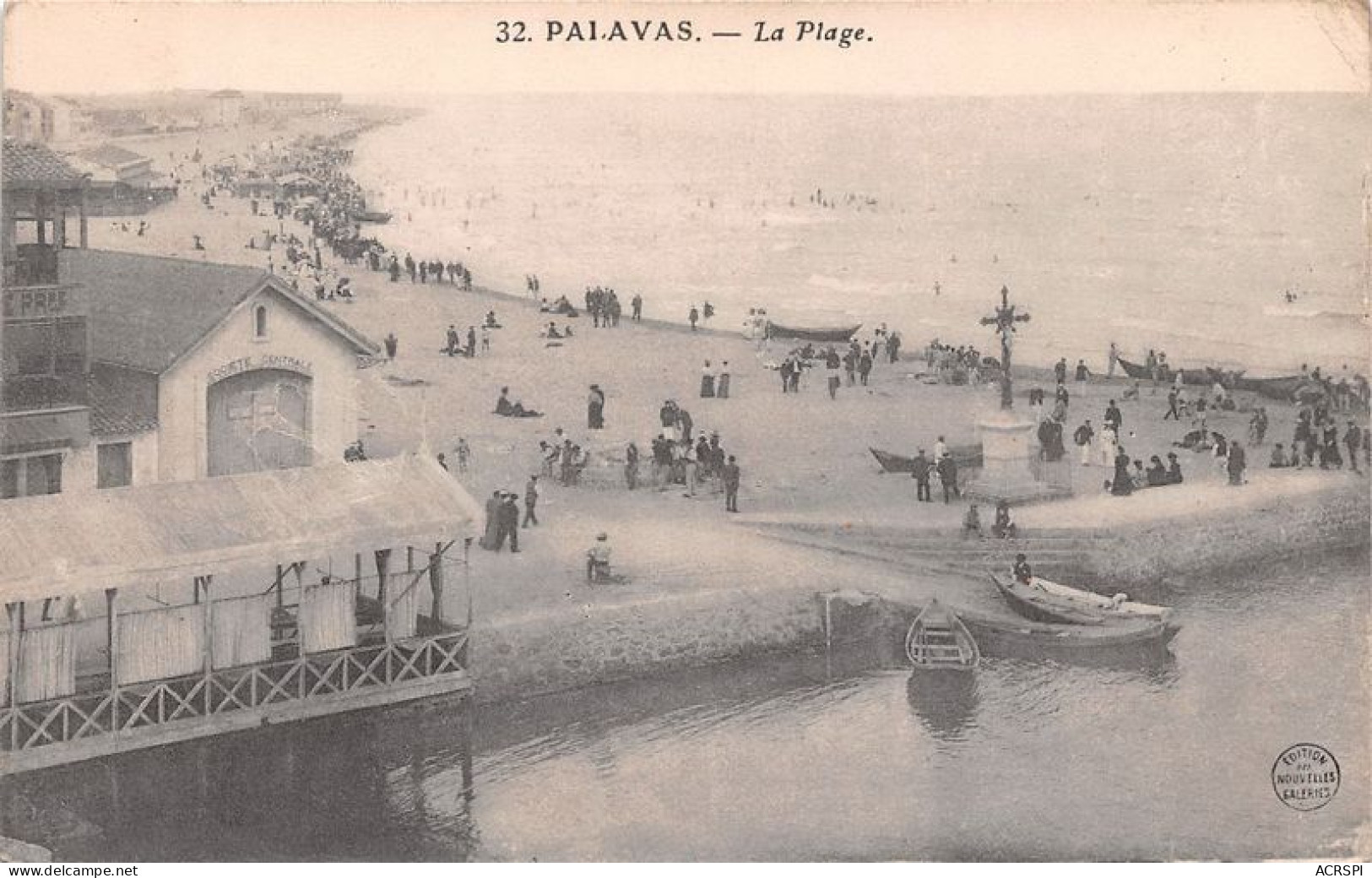 PALAVAS La Plage 19(scan Recto-verso) MA1094 - Palavas Les Flots