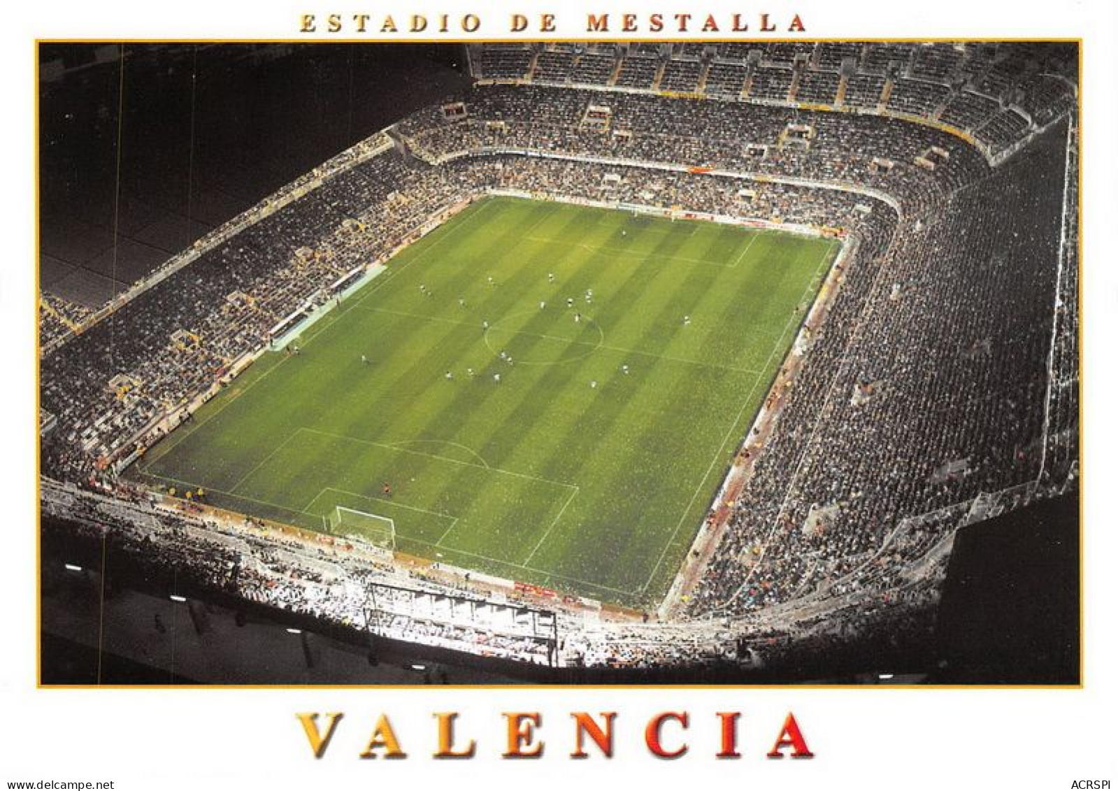 VALENCIA Estadio De Futbol Mestralla 3(scan Recto-verso) MA1092 - Valencia