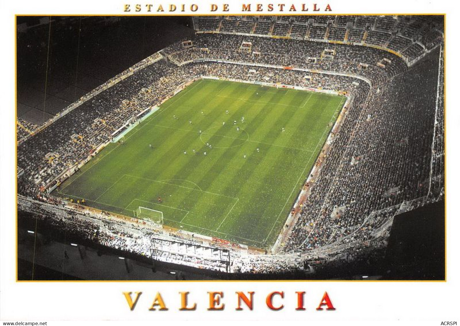 VALENCIA Estadio De Futbol Mestralla 2(scan Recto-verso) MA1092 - Valencia