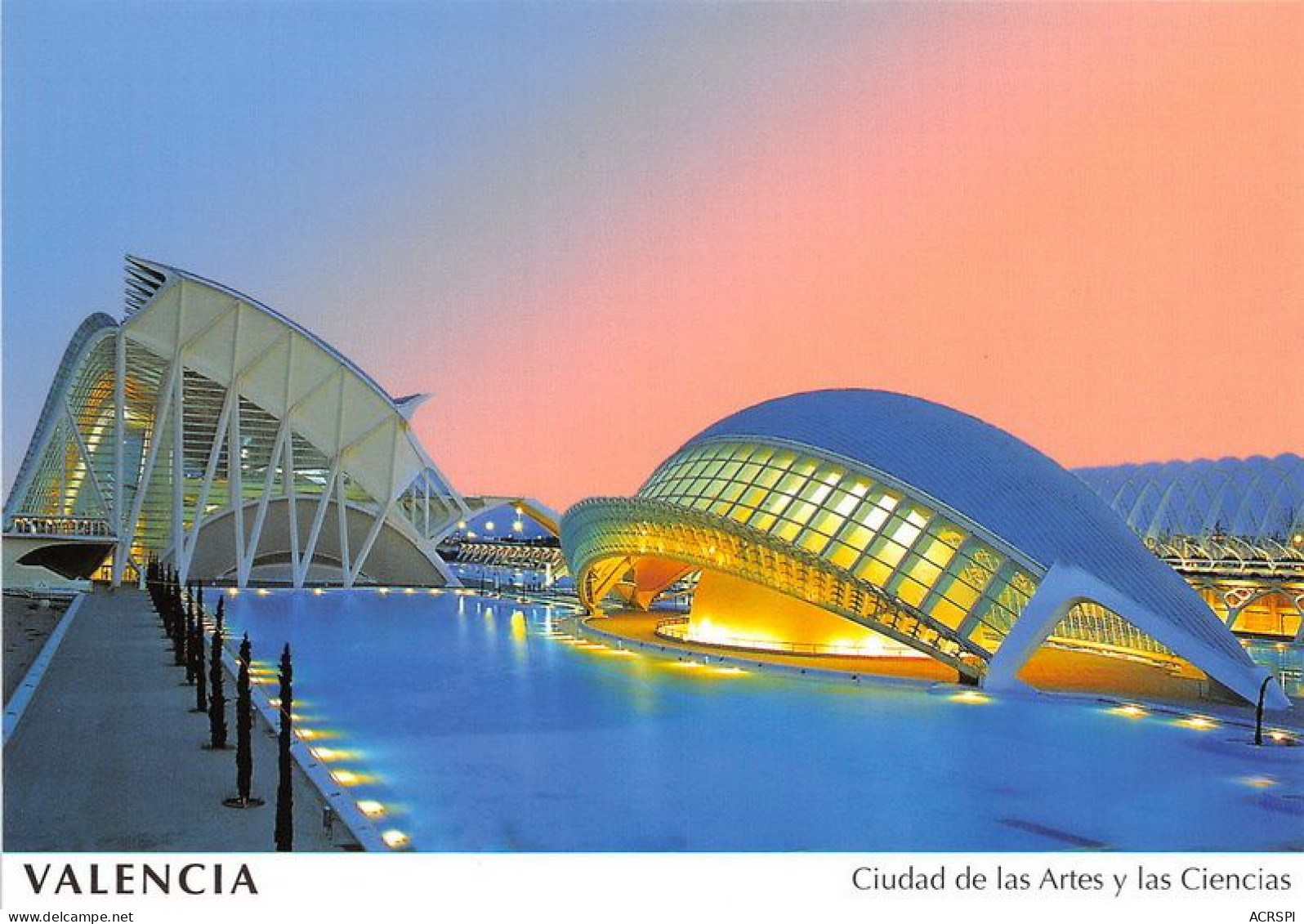 VALENCIA Ciudad De Las Artes Y Las Ciencias 21(scan Recto-verso) MA1092 - Valencia