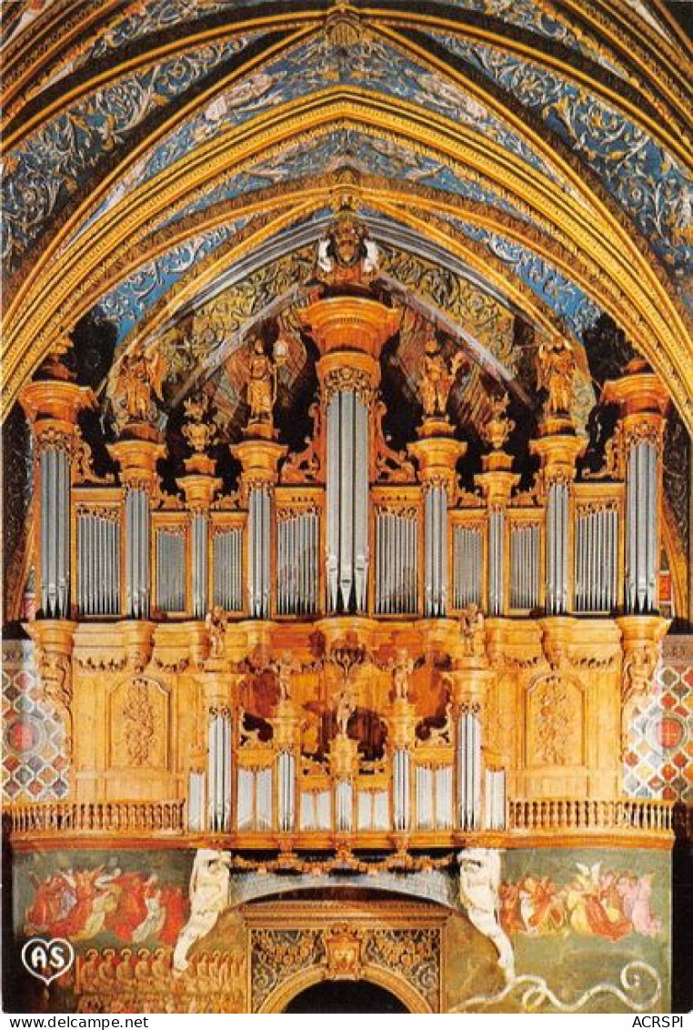 ORGUE ORGUES ALBI Basilique Ste Cecile  8(scan Recto-verso) MA1089 - Churches & Cathedrals