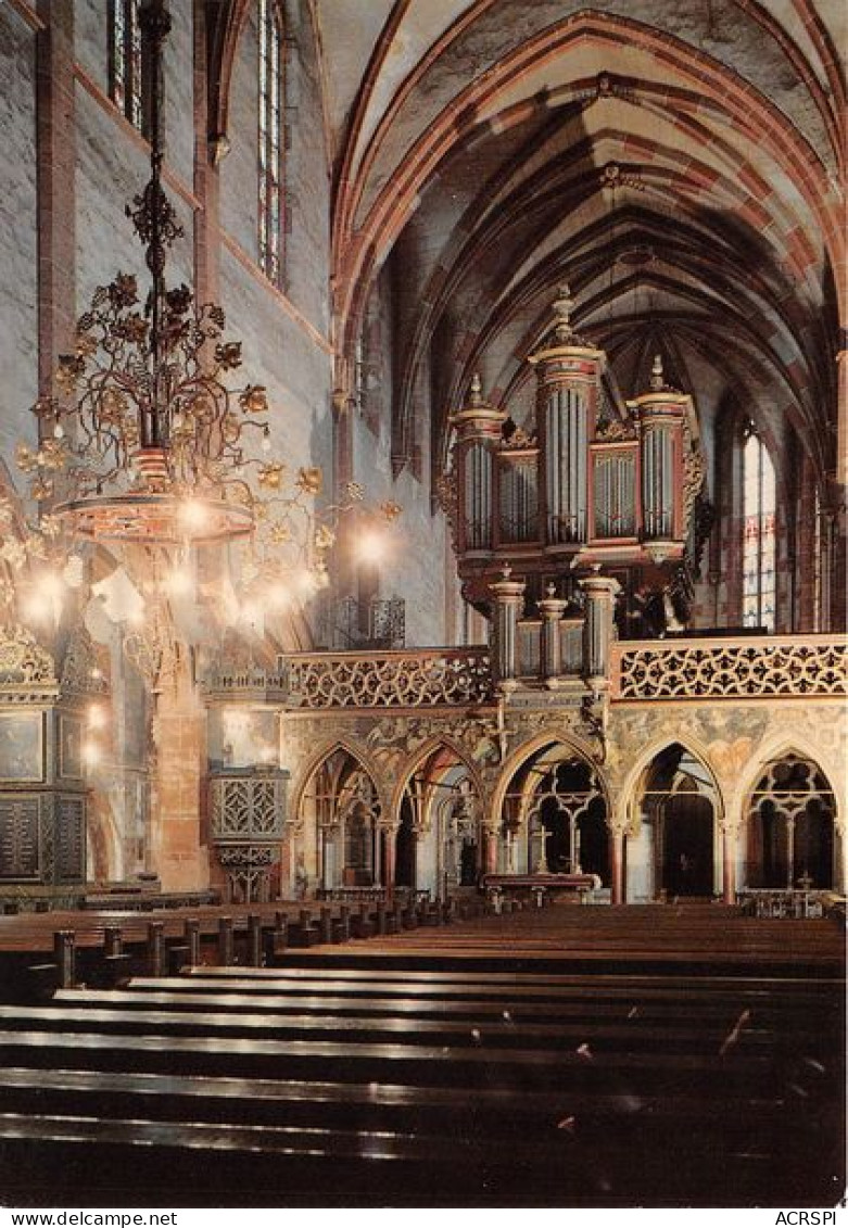 ORGUE ORGUES STRASBOURG Eglise Protestante St Pierre Le Jeune Jube 24(scan Recto-verso) MA1089 - Chiese E Cattedrali