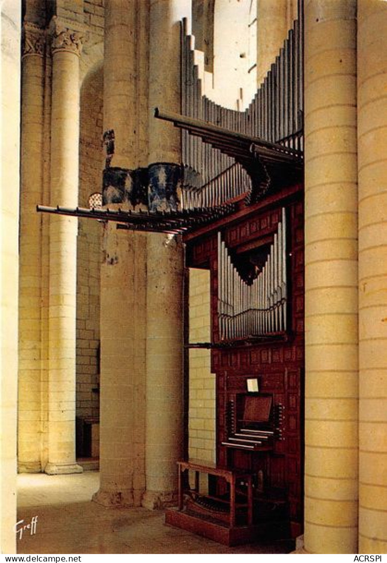 ORGUE ORGUES Eglise Abbatiale Notre Dame De Cunault Orgue Boisseau 28(scan Recto-verso) MA1089 - Eglises Et Cathédrales