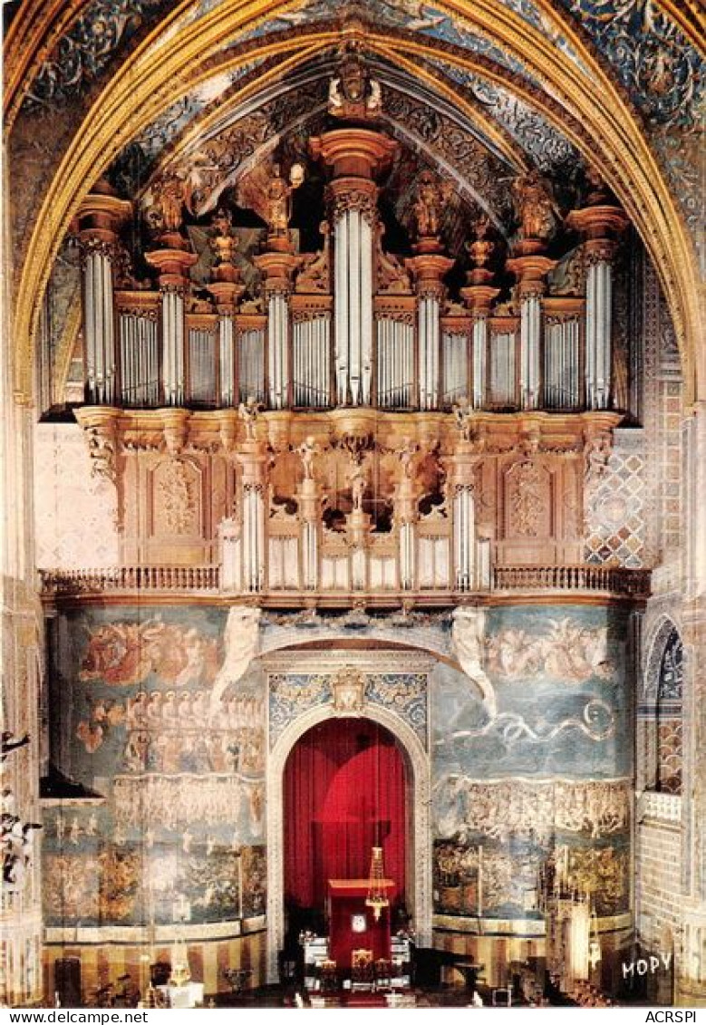 ORGUE ORGUES ALBI La Basilique Sainte Cecile Detail De L Interieur 309(scan Recto-verso) MA1089 - Churches & Cathedrals