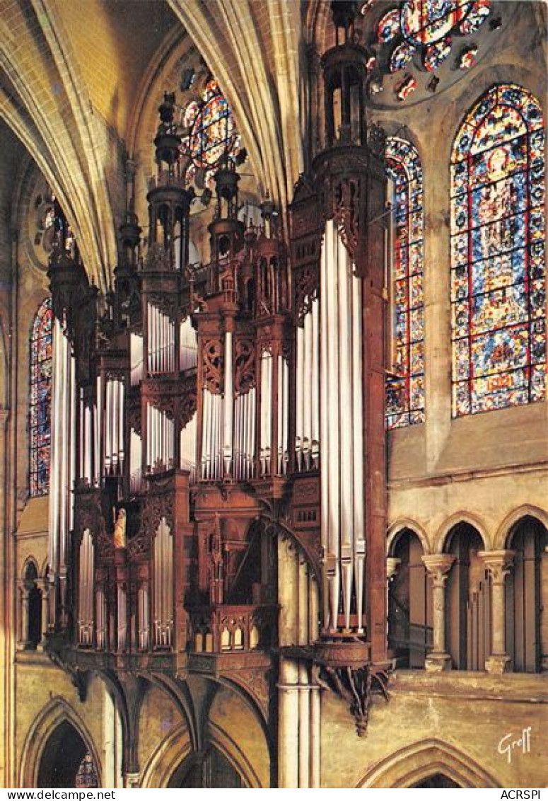 ORGUE ORGUES CHARTRES La Cathedrale Les Grandes Orgues 26(scan Recto-verso) MA1089 - Chiese E Cattedrali