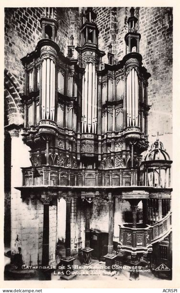 ORGUE ORGUES Cathedrale De Saint Bertrand De Comminges 20(scan Recto-verso) MA1089 - Eglises Et Cathédrales